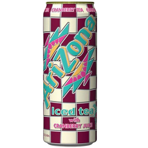 USA Arizona Iced Tea With Cranberry Juice 680ml x 24