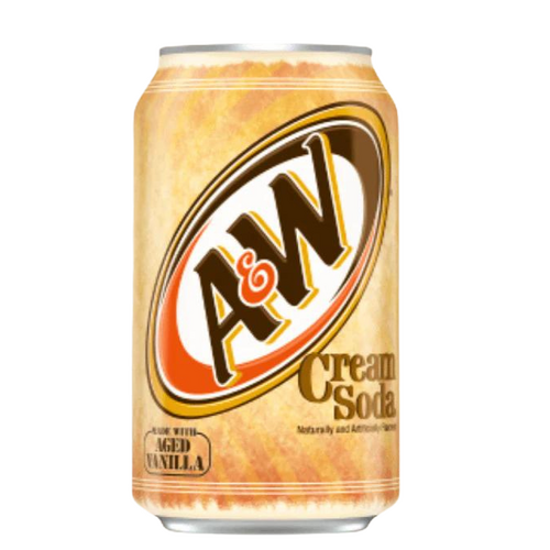 USA A&W Cream Soda 355ml x 12