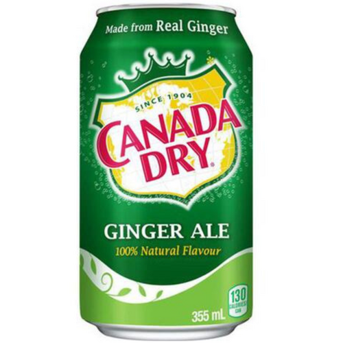 Canada Dry Ginger Ale 355ml x 12