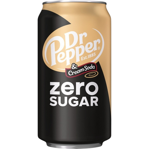 USA Dr.Pepper Cream Soda Zero 355ml x 12