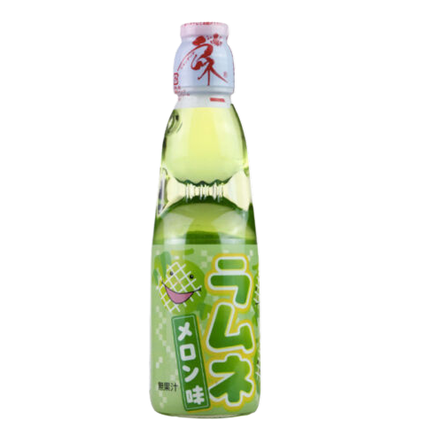 Japanese Hata Ramune Drink Melon 200ml x 30