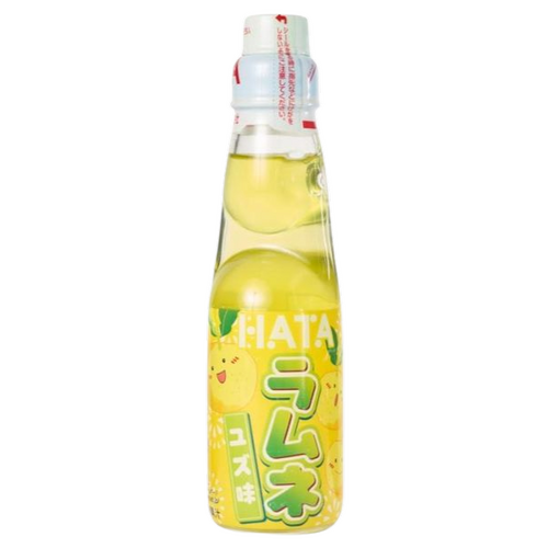 Japanese Hata Ramune Drink Yuzu 200ml x 30