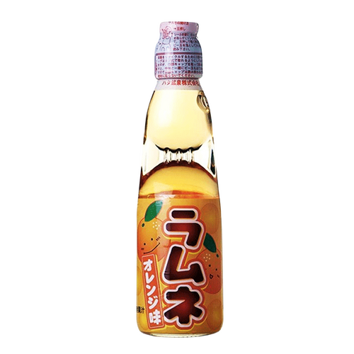 Japanese Hata Ramune Drink Orange 200ml x 30