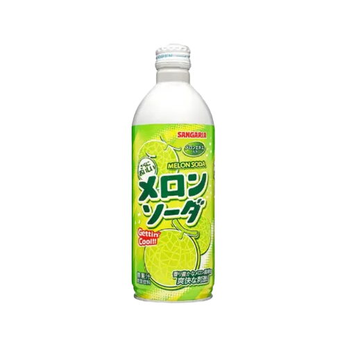 Japanese Hata Ramune Melon 500ml x 24