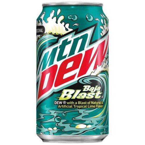 USA Mountain Dew Baja Blast 355ml x 12