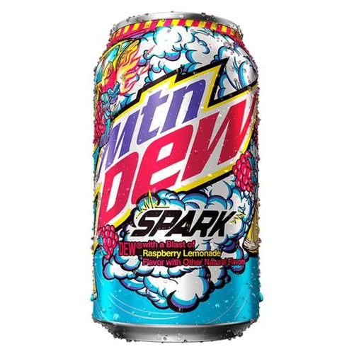 USA Mountain Dew Spark 355ml x 12