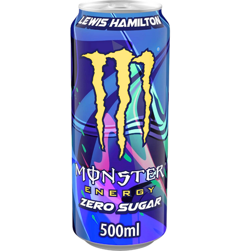 USA Monster Lewis Hamilton Zero Chukru 500ml x 12