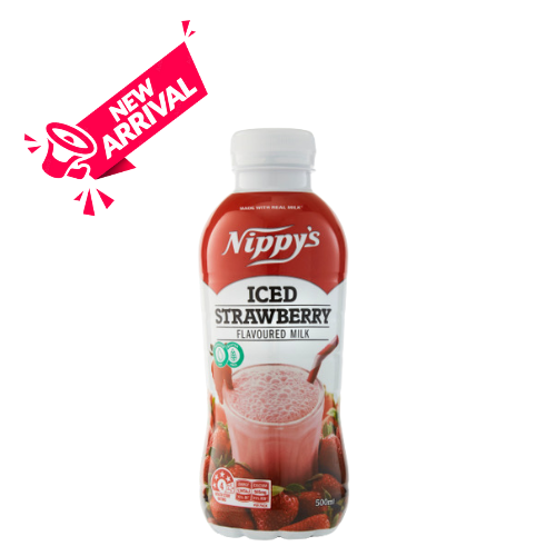 Nippy's Iced Strawberry 500ml Bottle x 12