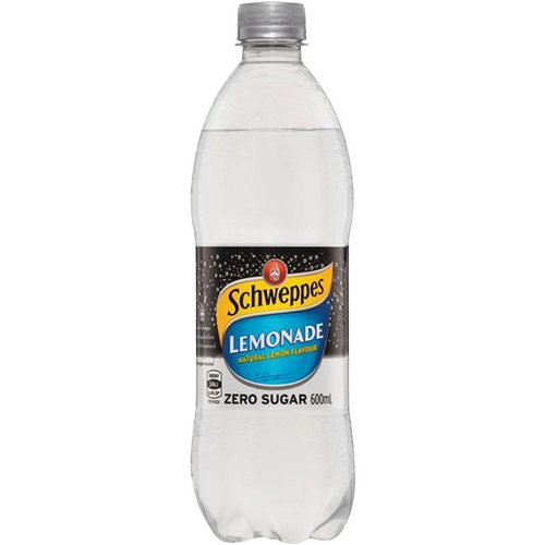 Schweppes Lemonade 600ml x 24