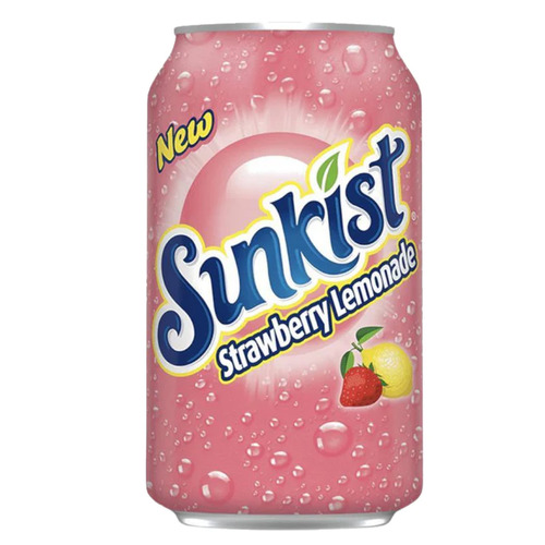 USA Sunkist Strawberry Lemonade 355ml x 12