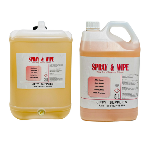 Spray And Wipe 5L & 25L