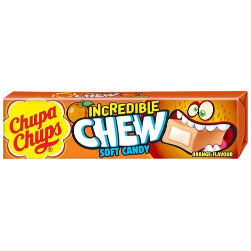 Chupa Chups Incredible Chew Orange 45g x 20