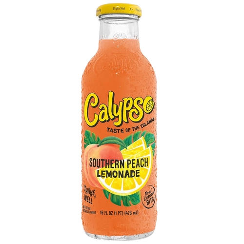 USA Calypso  Southern Peach Lemonade 473ml x 12