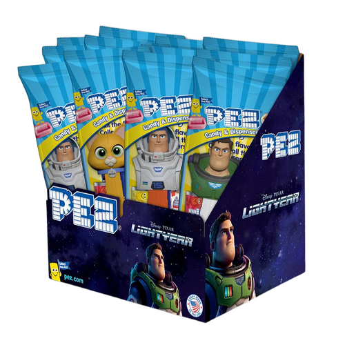 USA PEZ Dispenser Buzz Light Year 17g x 6