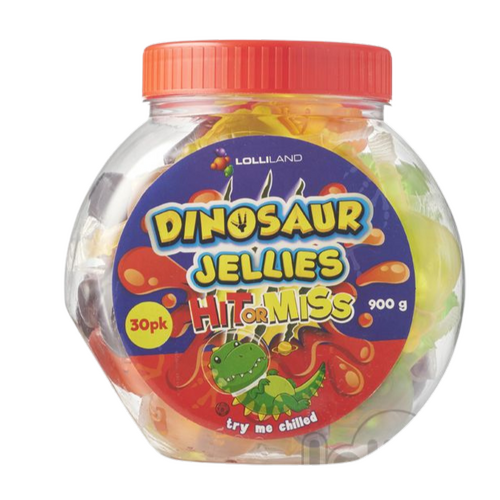 Dinosaur Jelly Jar Hit or Miss 900g