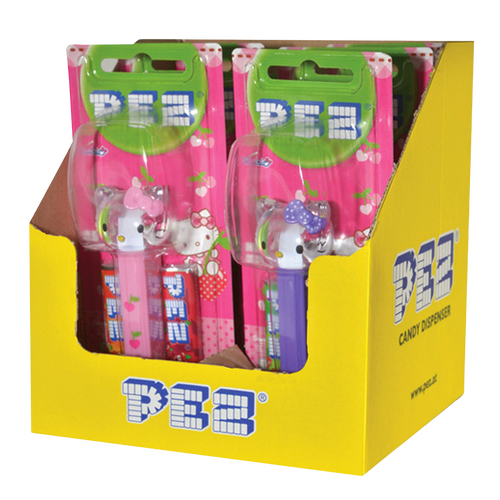 PEZ Dispenser Kitty Dog Friends 17g x 6