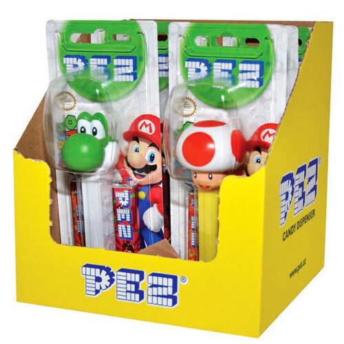 PEZ Dispenser Nintendo 17g x 6