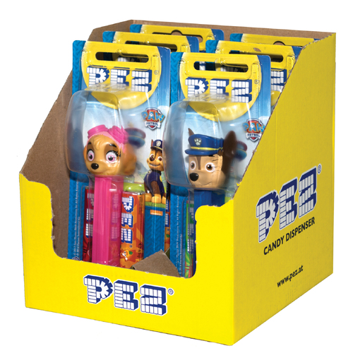 USA PEZ Dispenser Paw Petrol 17g x 6