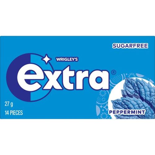 Extra Peppermint Envelope Pack Single  27g x 24