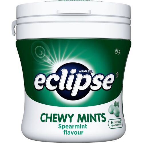 Eclipse Spearmint Chew Mints Bottle 93g x 6