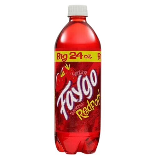 USA Faygo Red Pop 591ml x 24