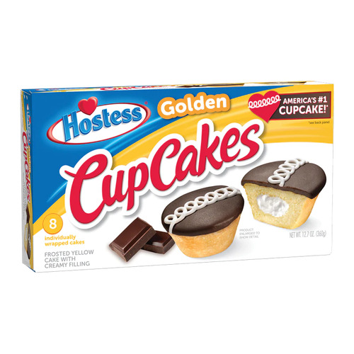 USA Hostess Golden Cupcakes 360g