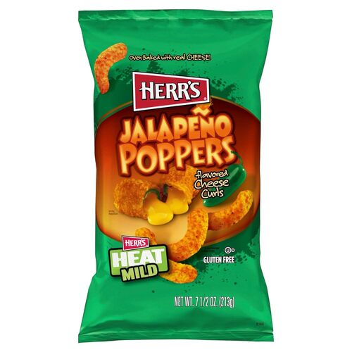 USA Herrs Jalapeno Curls 170g x 12