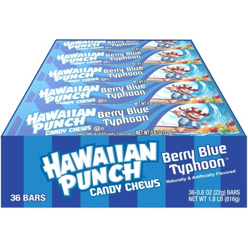 USA Hawaiin Punch Chew Blue 22g X 36