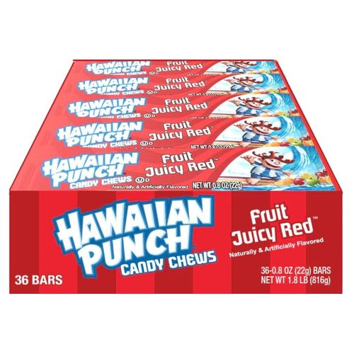 USA Hawaiin Punch Chews Red 22g X 36