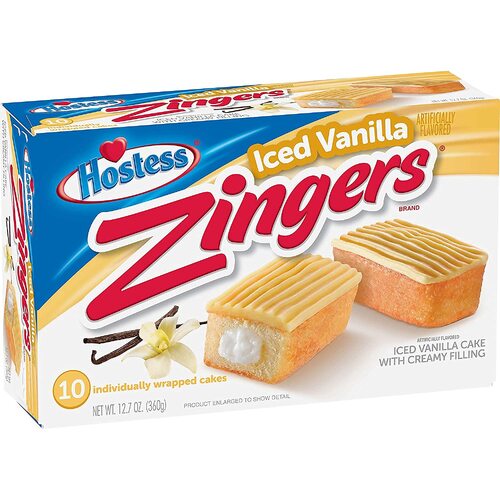 USA Hostess Zingers Vanilla 360g 