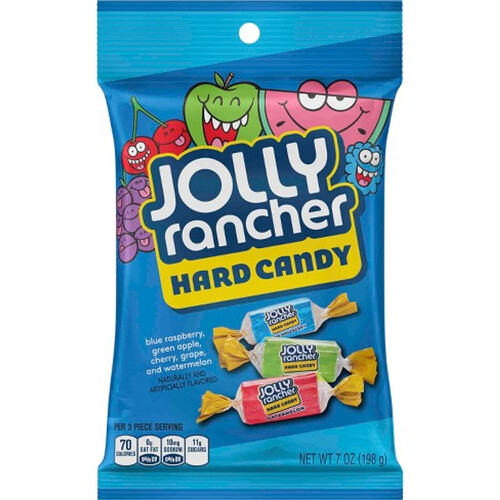 USA Jolly Rancher Peg Bag Hard Candy Original 198g x 12