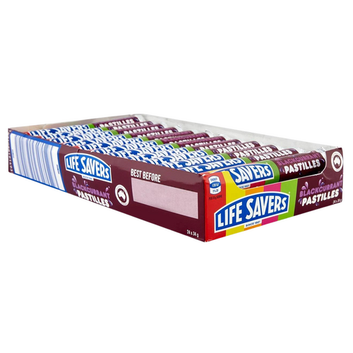 Life Saver Blackcurrent Pastilles 34g x 24