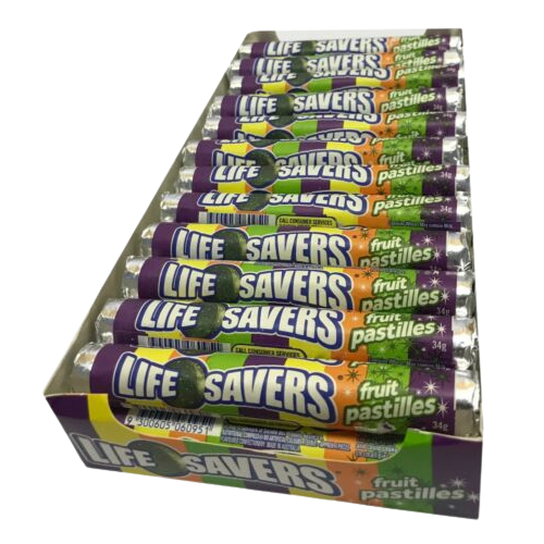 Life Saver  Fruit Pastilles 34g x 24