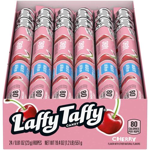 USA Laffy Taffy Cherry Ropes 23g x 24