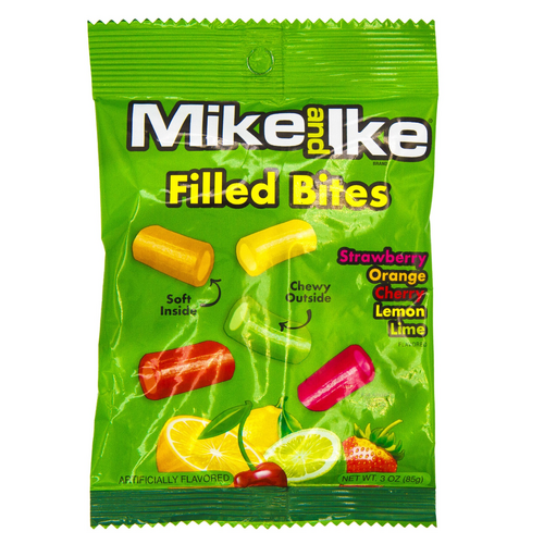 USA Mike and Ike Filled Bites  120g x 12