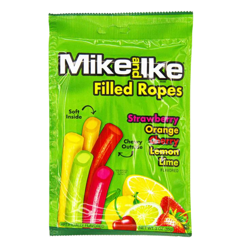 USA Mike and Ike Filled Ropes 85g x 12