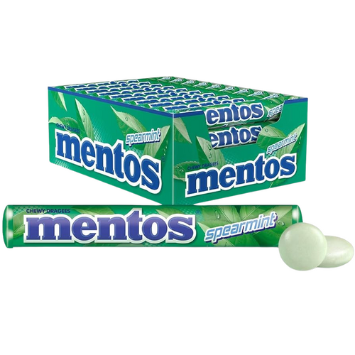 Mentos Spearmint 40 Roll x 37.5g