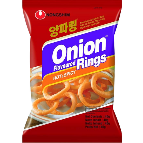 Nongshim Onion Rings Hot & Spicy 40g x 20