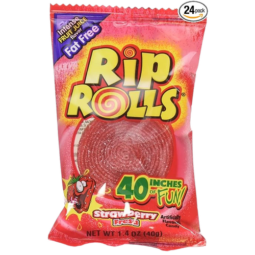 USA Rip Rolls Cherry 40g x 24