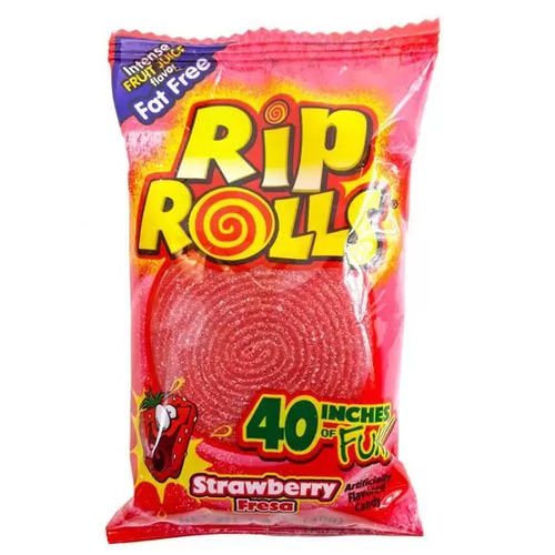 USA Rip Rolls Strawberry 40g x 24