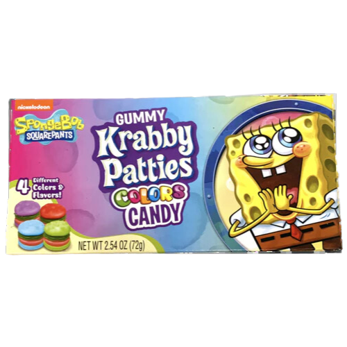 USA Sponge Bob Krabby Patties Colors 72g x 12