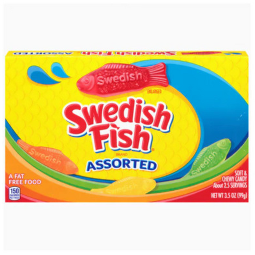 USA Swedish Fish Assorted 99g x 12