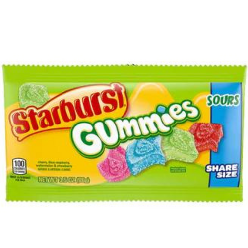 USA Starburst Gummies Sour 99g x 15