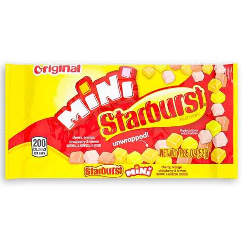 USA Starburst Minis Original 52g x 24