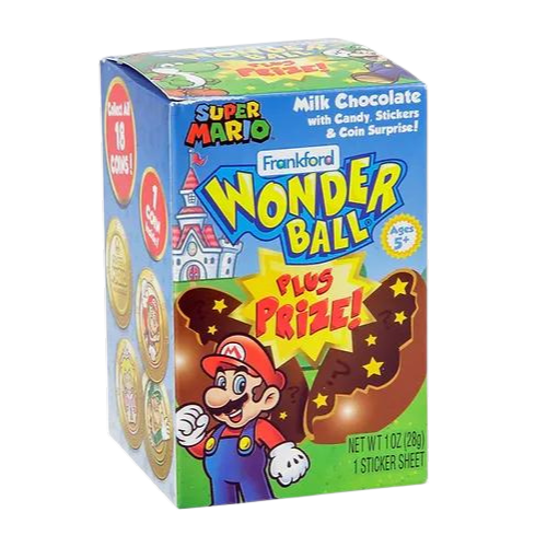 USA Super Mario Wonder Ball Surprise 28g x 10