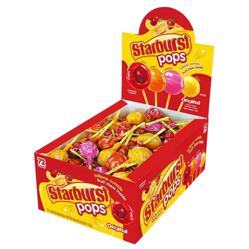 USA Starburst Pops 24g x 72