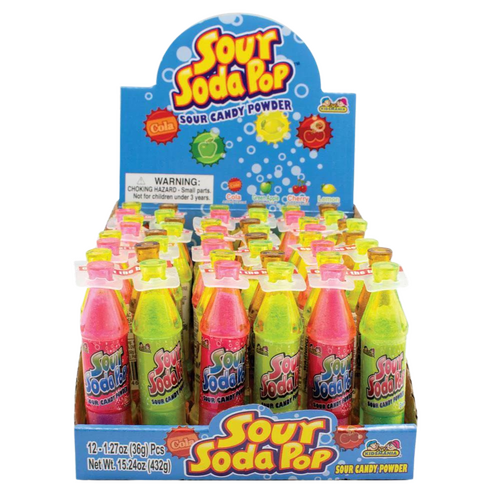 USA Kidsmania Sour Soda Pop 36g x 12