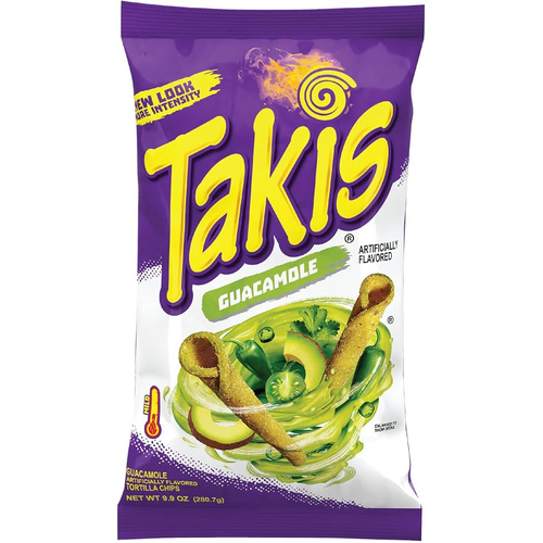 USA Takis Guacamole Chips 280g x 14