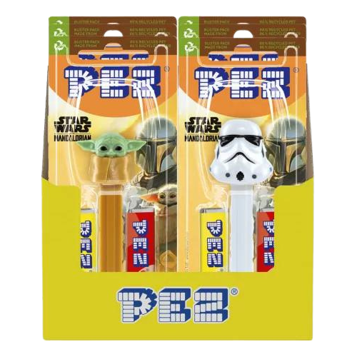 PEZ The Mandalorian 17g x 6