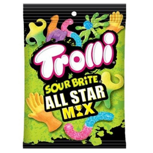 USA Trolli Sour Brite All Star Mix 120g x 12